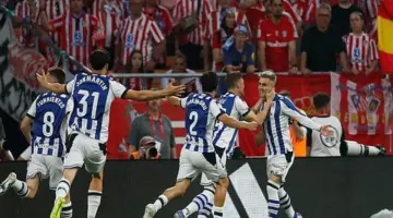 ركلات الترجيح تبتسم للباسكيين.. ريال سوسيداد يهزم أتلتيكو مدريد ويتوج بطلاً لكأس ملك إسبانيا